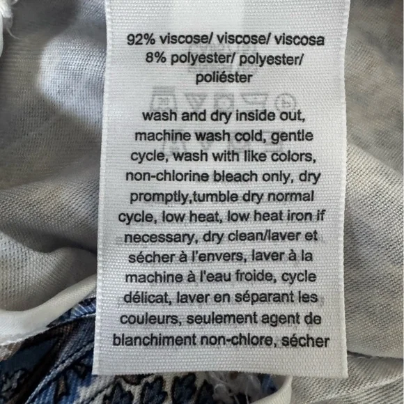 Tommy Hilfiger High Waist Blue and Black Shorts - Picture 5 of 5